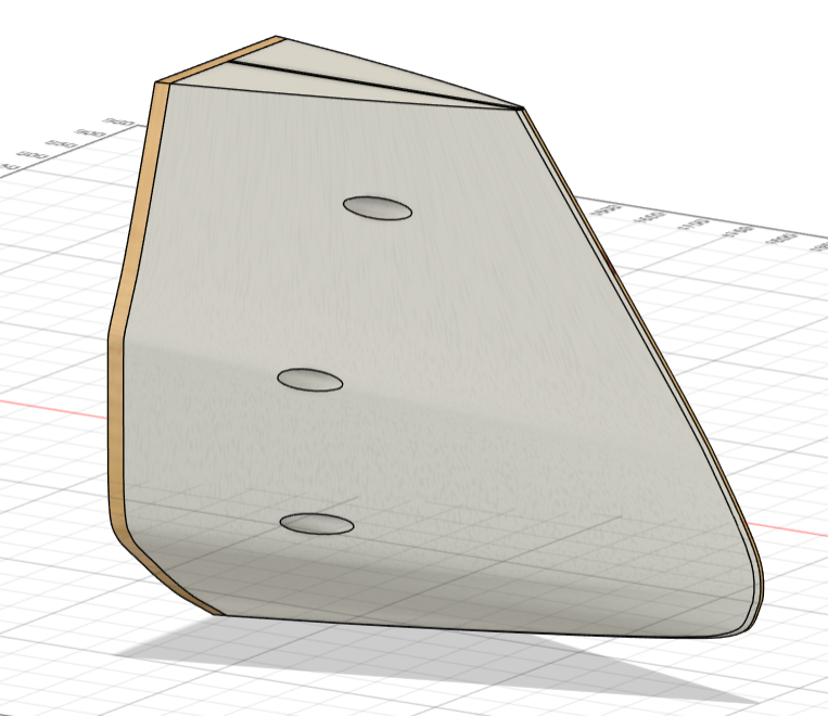 Nez 3D du bateau